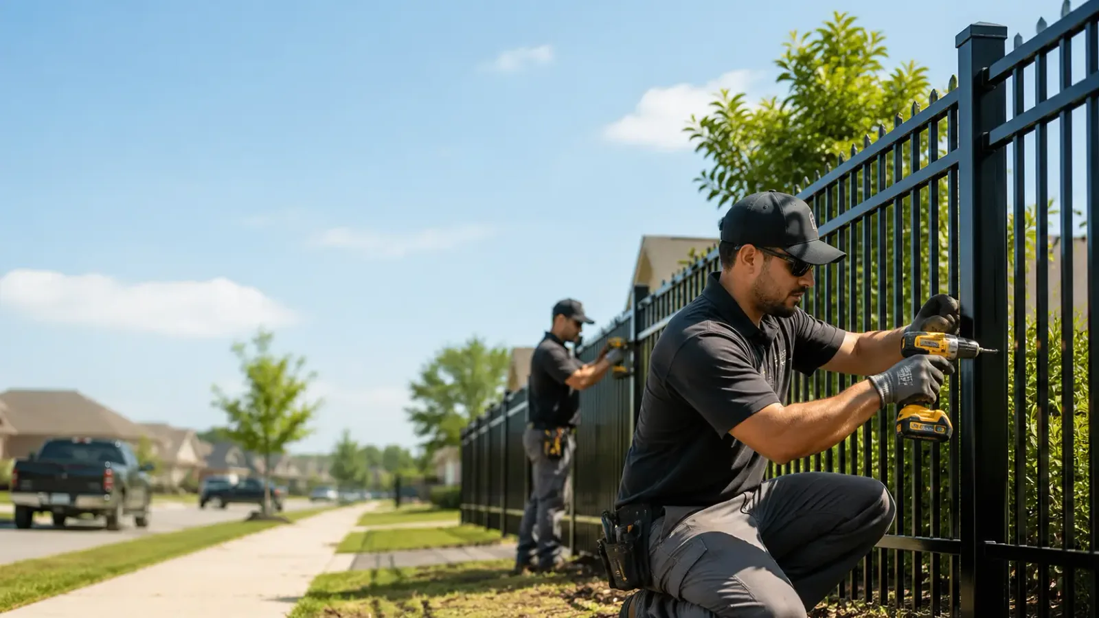 Metal Fence Installation in Blairs, VA